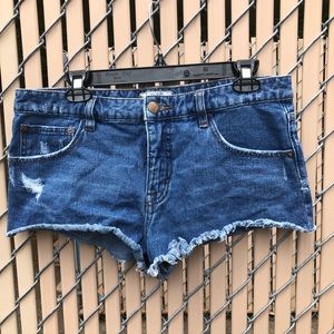 Free People Jean Shorts